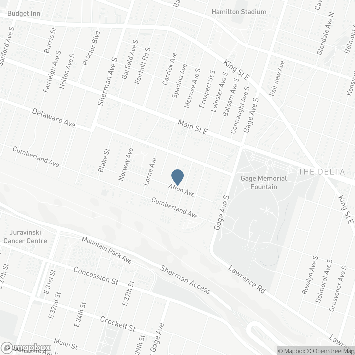 225 PROSPECT STREET S, Hamilton, Ontario L8M 2Z6